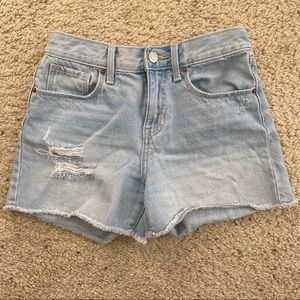 Old Navy Girls Denim Ripped Shorts, Sz 10